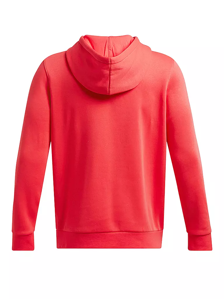 UNDER ARMOUR | Felpa con cappuccio da uomo UA Essential Fleece | Rosso