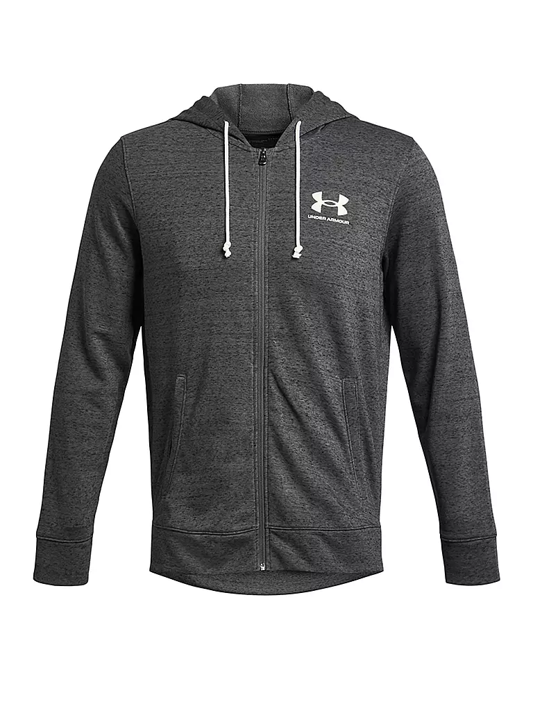 UNDER ARMOUR | Felpa con cappuccio da uomo UA Rival Terry | Grigio