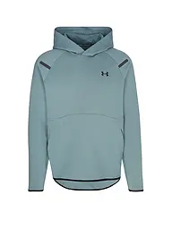 UNDER ARMOUR | Felpa con cappuccio da uomo UA Unstoppable Fleece | Petrolio