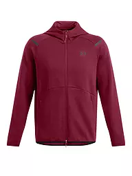 UNDER ARMOUR | Giacca da uomo Unstoppable | Rosso scuro