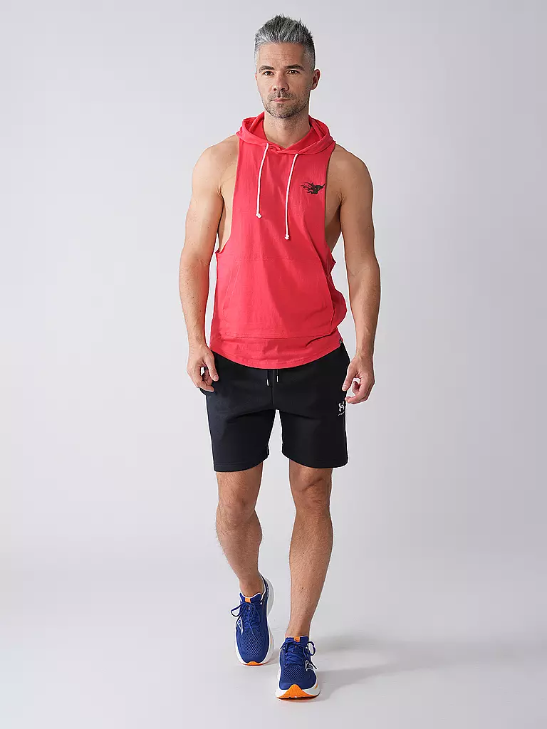 UNDER ARMOUR | Felpa da uomo senza maniche UA The Rock | Rosso