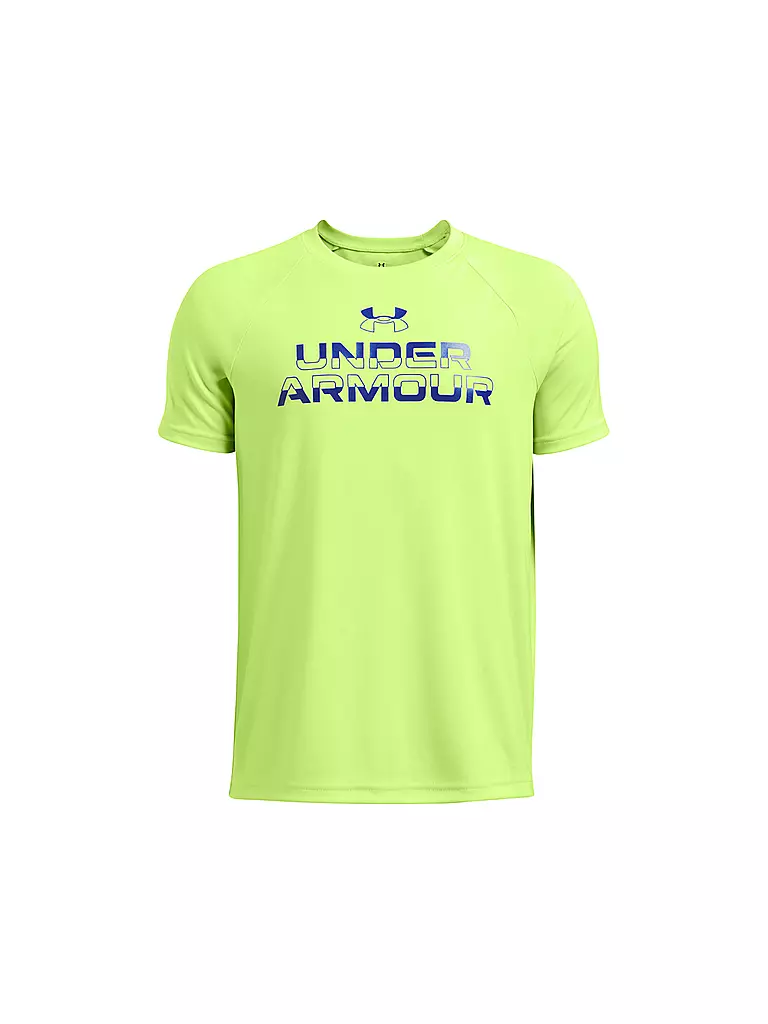 UNDER ARMOUR | Fitnessshirt da bambino UA Tech™ Wordmark | Verde