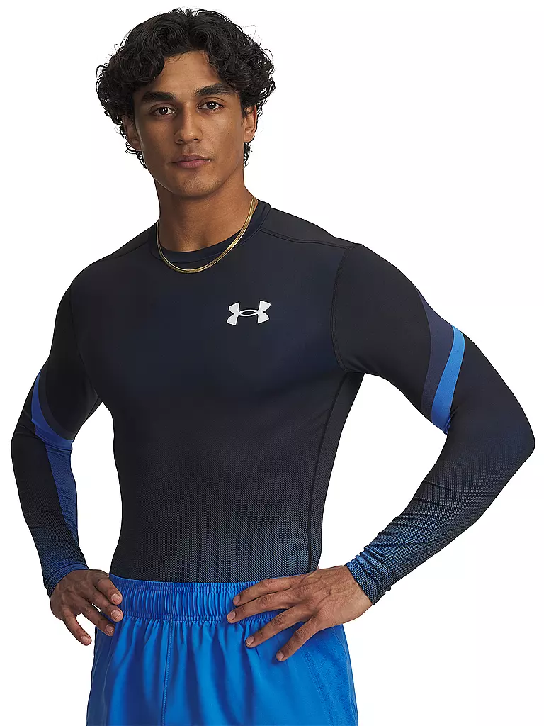 UNDER ARMOUR | Fitnessshirt da uomo UA HeatGear® | Nero