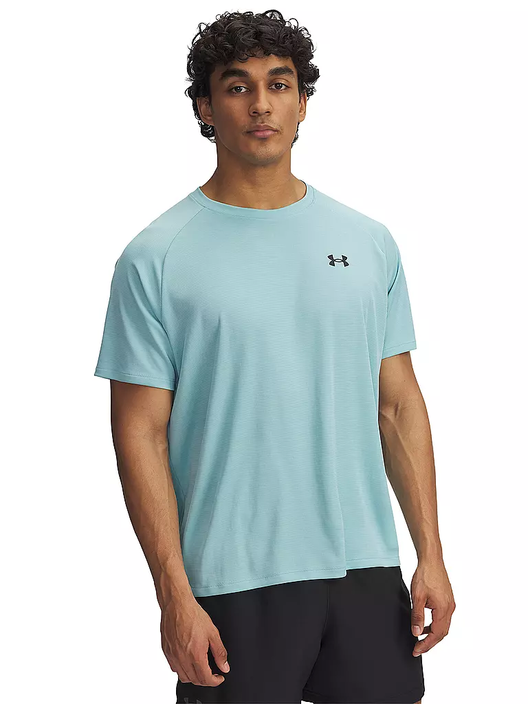 UNDER ARMOUR | Fitnessshirt da uomo UA Tech™ strutturata | Blu chiaro