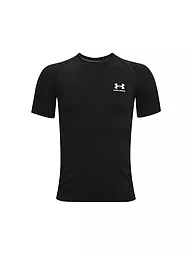 UNDER ARMOUR | Fitnessshirt HeatGear® Armour per bambini | Nero