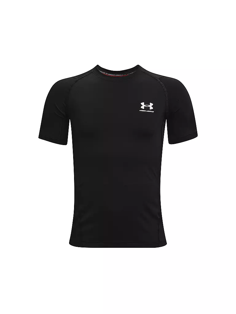 UNDER ARMOUR | Fitnessshirt HeatGear® Armour per bambini | Nero