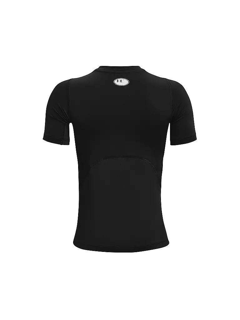 UNDER ARMOUR | Fitnessshirt HeatGear® Armour per bambini | Nero