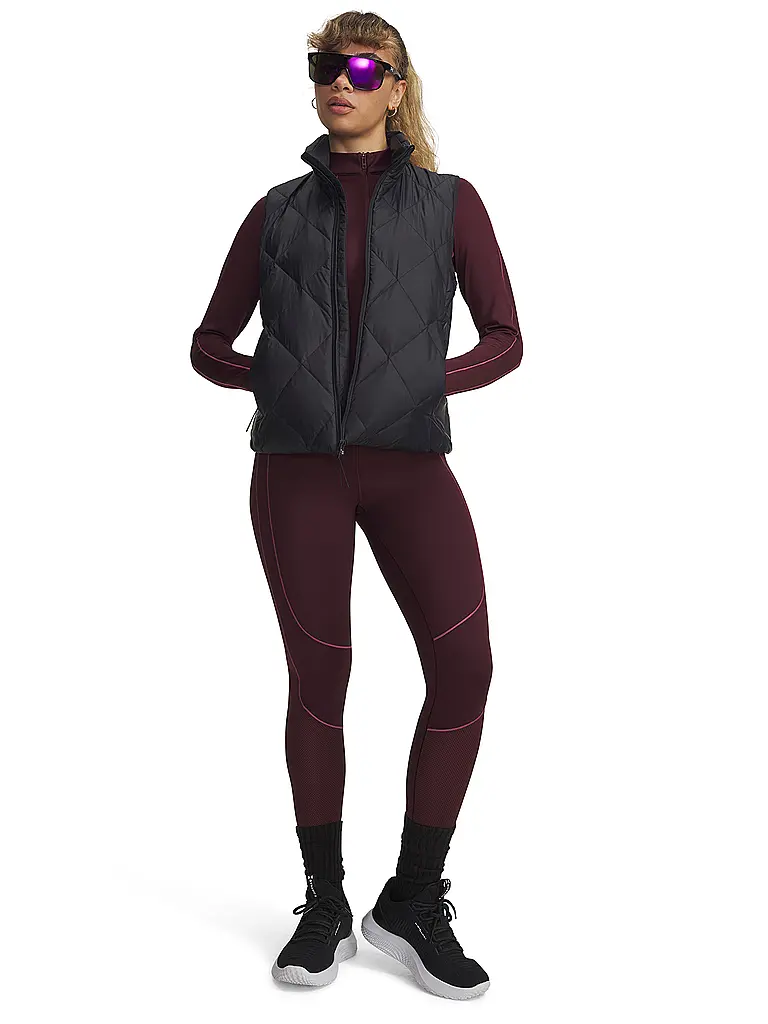 UNDER ARMOUR | Fitnesstight ColdGear® da donna | Rosso scuro