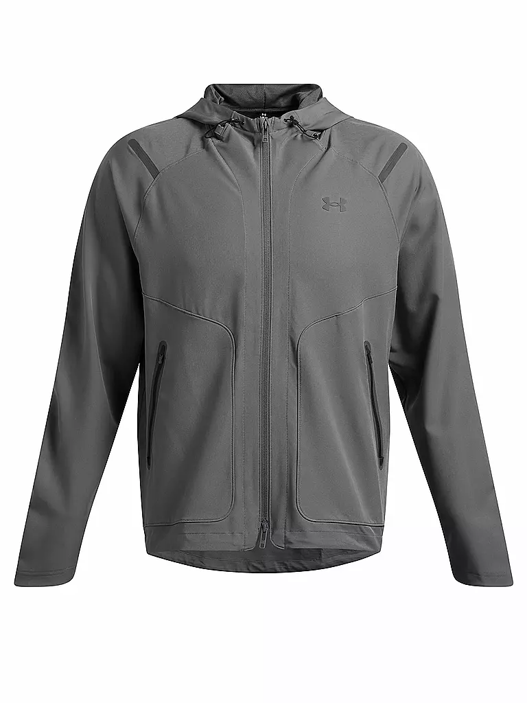 UNDER ARMOUR | Giacca con cappuccio da uomo UA Unstoppable | Grigio