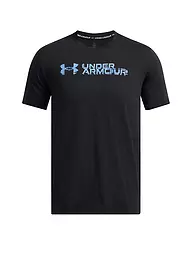 UNDER ARMOUR | Herren -Shirt Sliced Wordmark | Nero