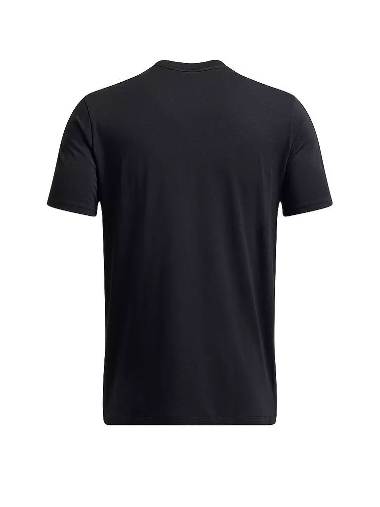 UNDER ARMOUR | Herren -Shirt Sliced Wordmark | Nero