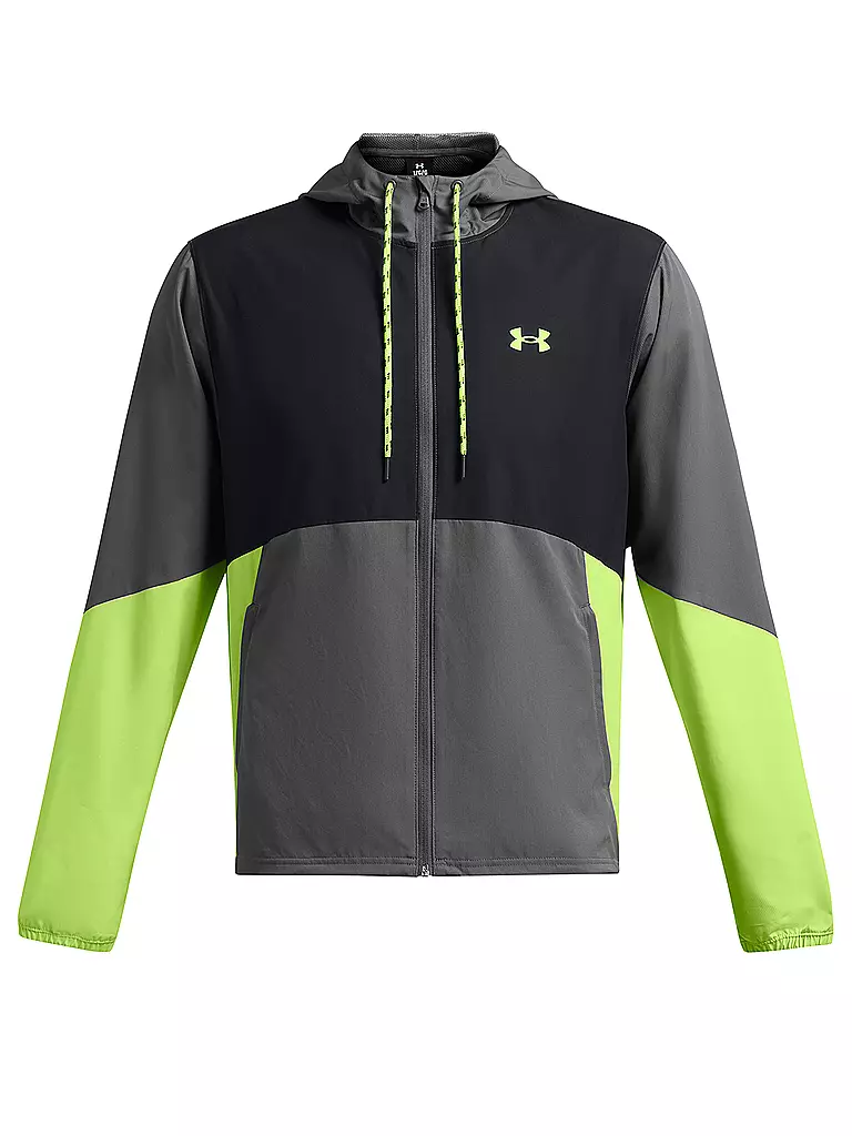 UNDER ARMOUR | Herren Fitnessjacke UA Legacy Windbreaker  | Grigio