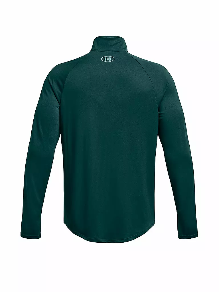 UNDER ARMOUR | Herren Fitnessshirt UA Tech™ Shirt mit ½-Zip | Petrolio