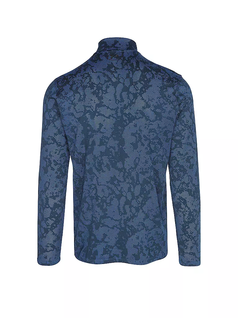 UNDER ARMOUR | Herren Fitnessshirt UA Tech™ Vent Geode mit ½ Zip | Blu scuro