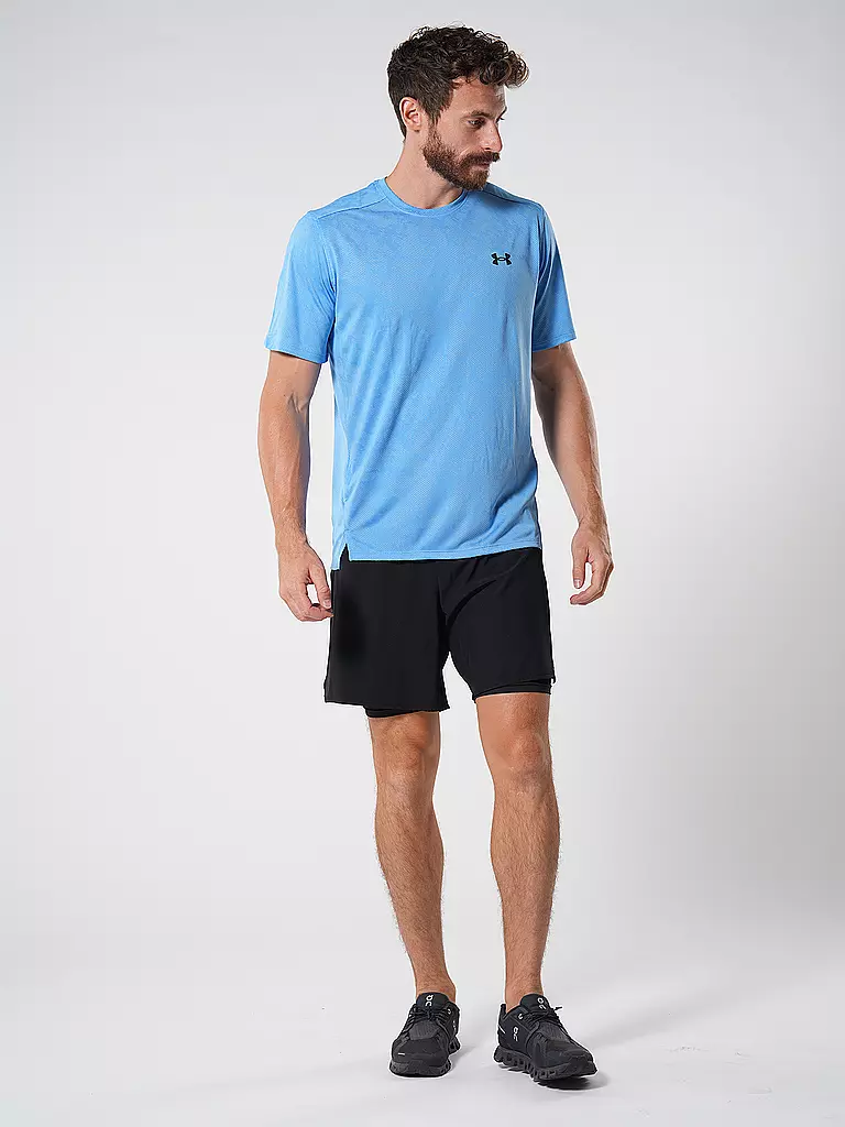 UNDER ARMOUR | Herren Fitnessshirt UA Tech™ Vent Geode | Blu chiaro