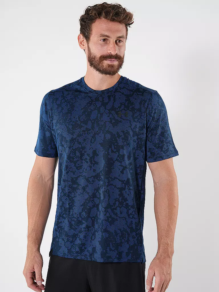 UNDER ARMOUR | Herren Fitnessshirt UA Tech™ Vent Geode | Blu