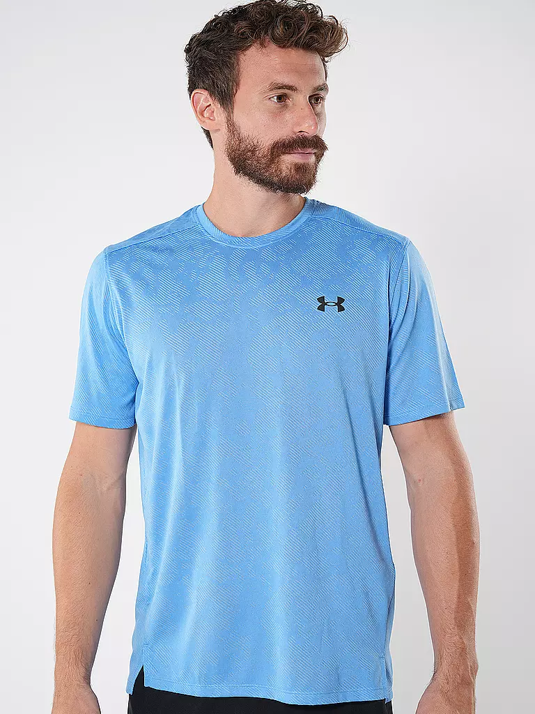 UNDER ARMOUR | Herren Fitnessshirt UA Tech™ Vent Geode | Blu chiaro