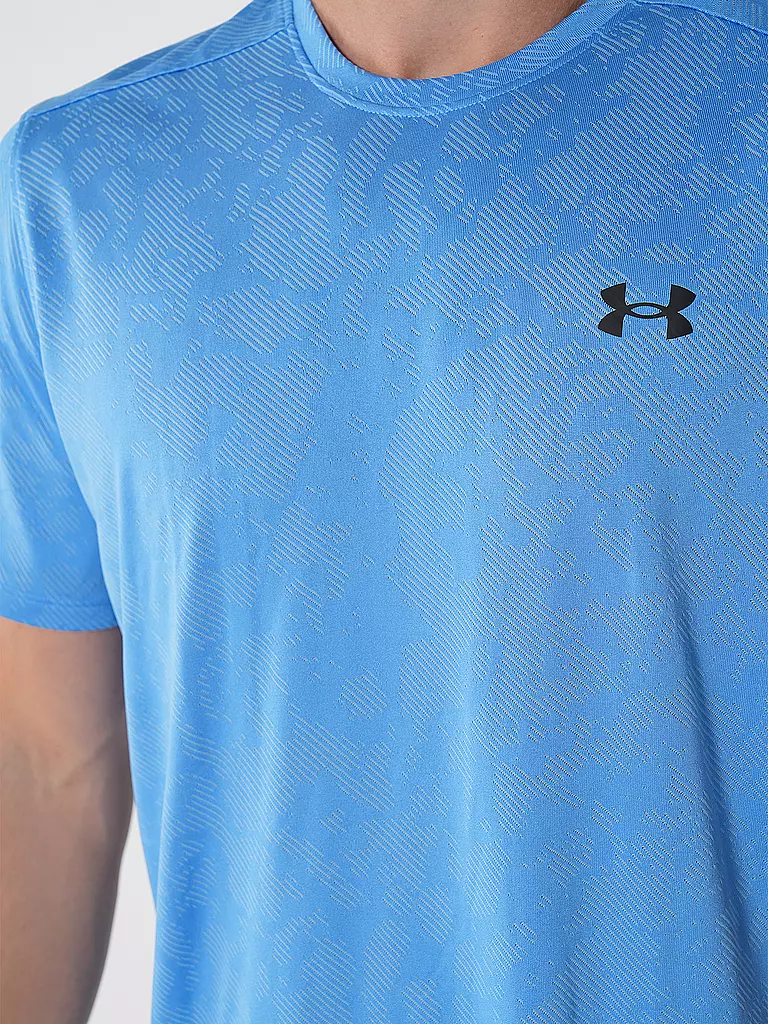 UNDER ARMOUR | Herren Fitnessshirt UA Tech™ Vent Geode | Blu chiaro