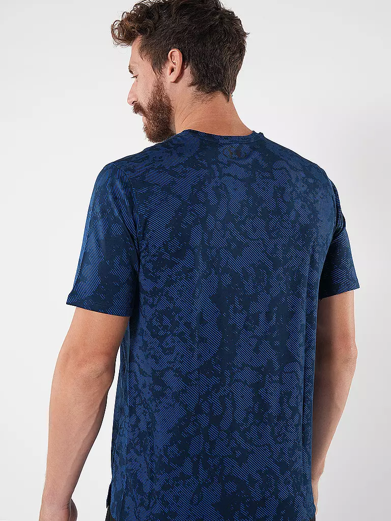 UNDER ARMOUR | Herren Fitnessshirt UA Tech™ Vent Geode | Blu