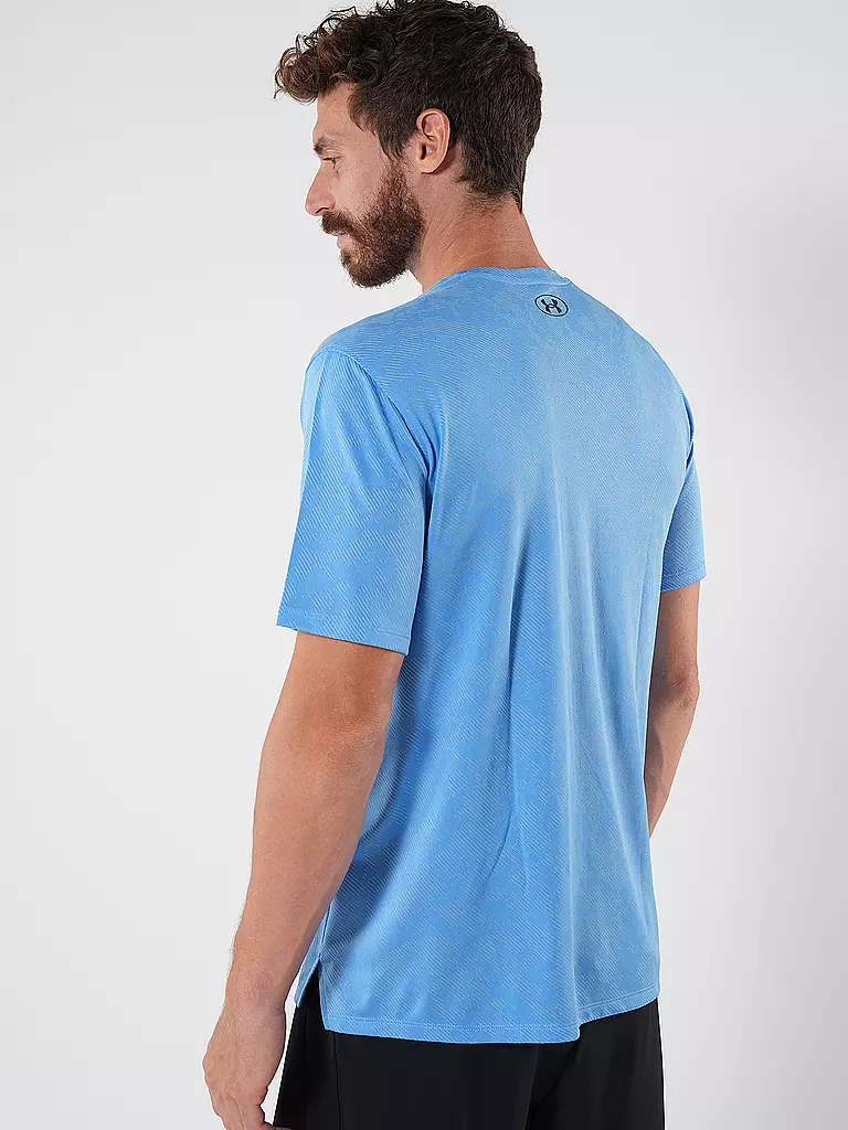 UNDER ARMOUR | Herren Fitnessshirt UA Tech™ Vent Geode | Blu chiaro