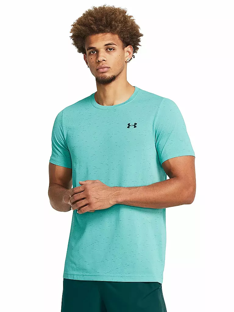 UNDER ARMOUR | Herren Fitnessshirt UA Vanish Seamless | Turchese