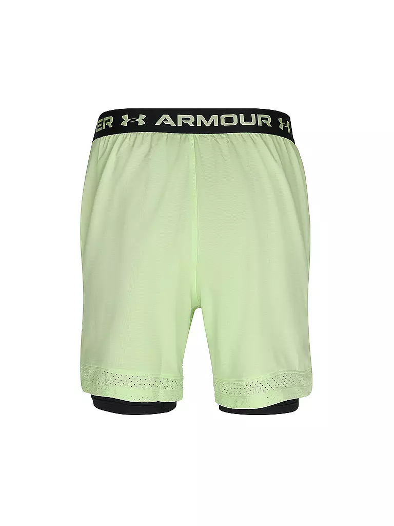UNDER ARMOUR | Herren Fitnessshort UA Vanish Woven 2-in-1 | Verde