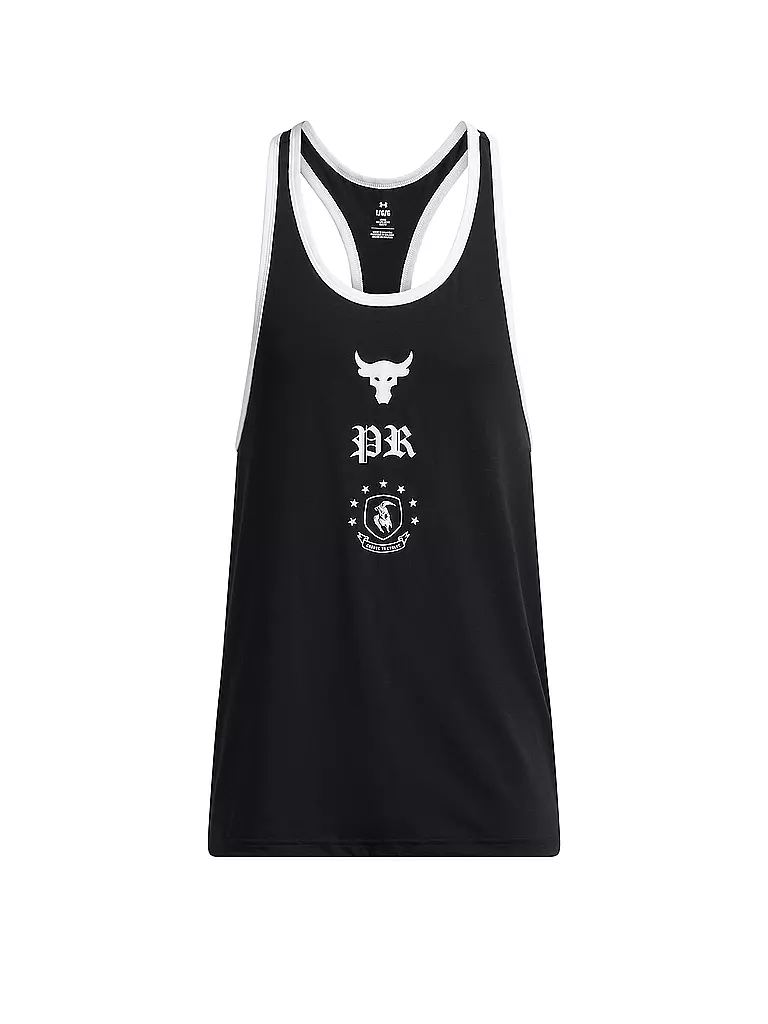 UNDER ARMOUR | Herren Fitnesstank The Rock Racer | Grigio