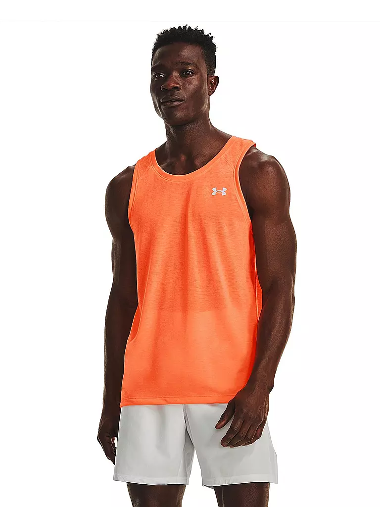 UNDER ARMOUR | Herren Fitnesstank UA Streaker Run Singlet | Arancione