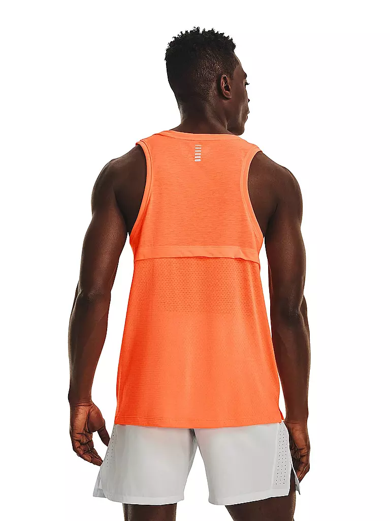 UNDER ARMOUR | Herren Fitnesstank UA Streaker Run Singlet | Arancione