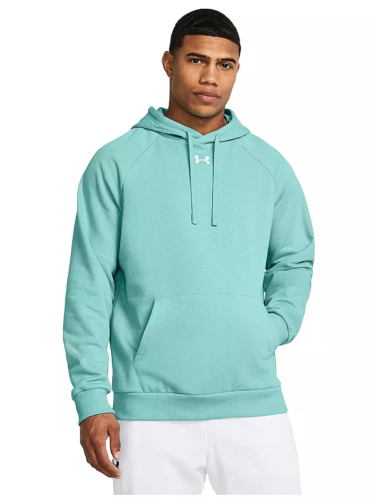 UNDER ARMOUR | Herren Hoodie UA Rival Fleece | Turchese