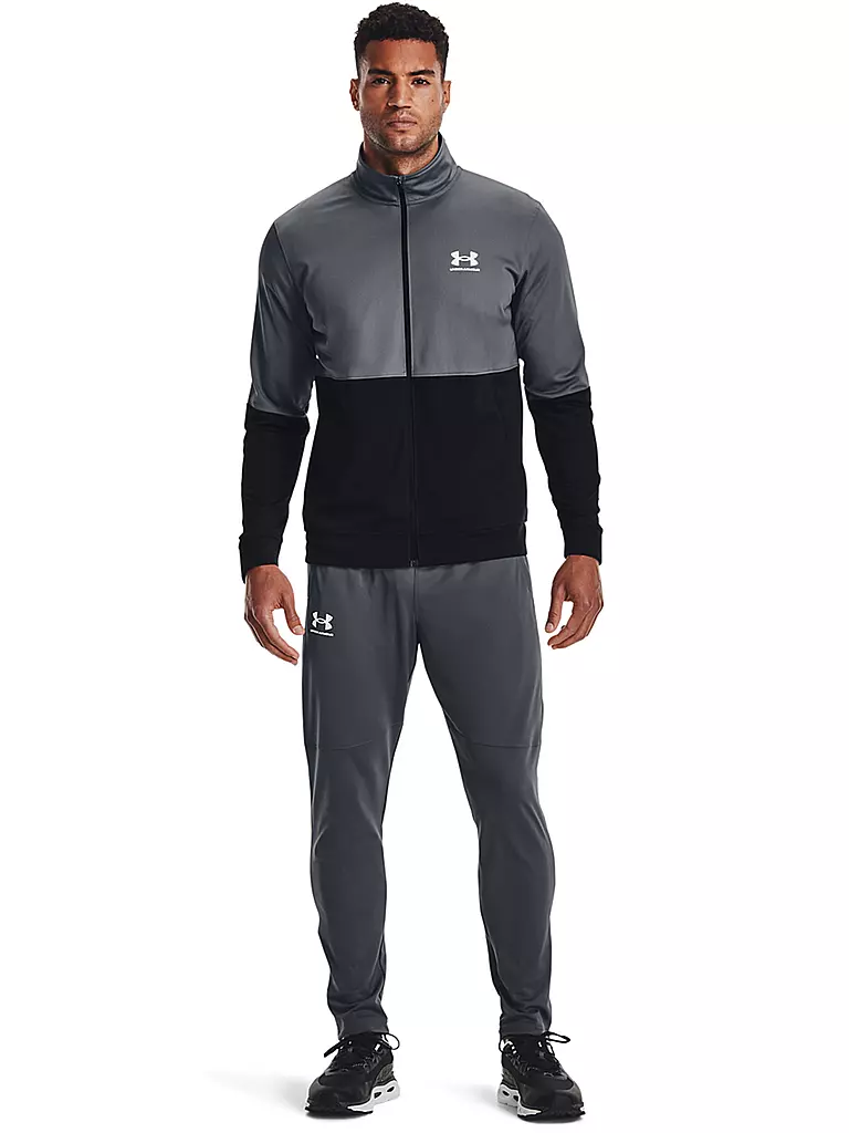 UNDER ARMOUR | Herren Jacke UA Sportstyle Pique | Grigio