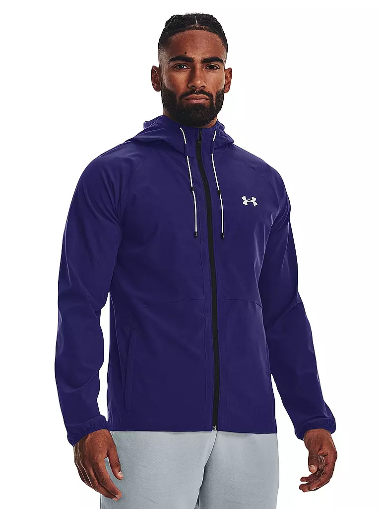 UNDER ARMOUR | Herren Jacke UA Stretch Woven Windbreaker | Blu