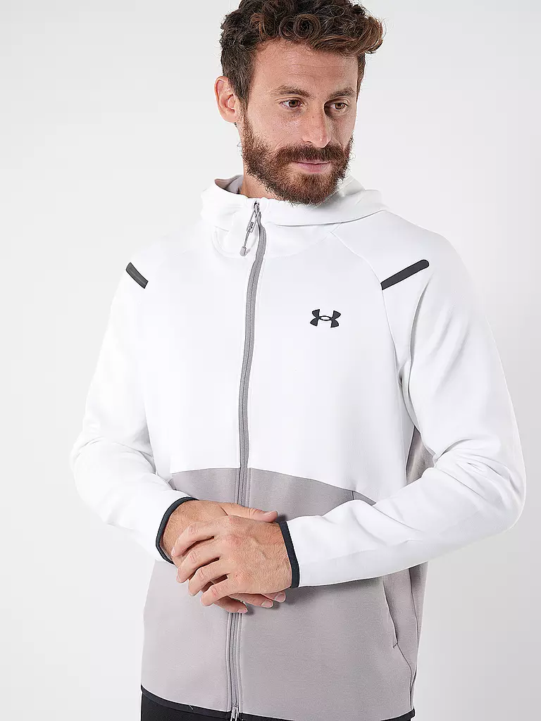 UNDER ARMOUR | Herren Jacke Unstoppable | Bianco