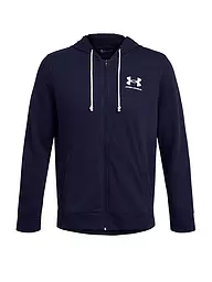 UNDER ARMOUR | Felpa con cappuccio da uomo UA Rival Terry | Blu scuro