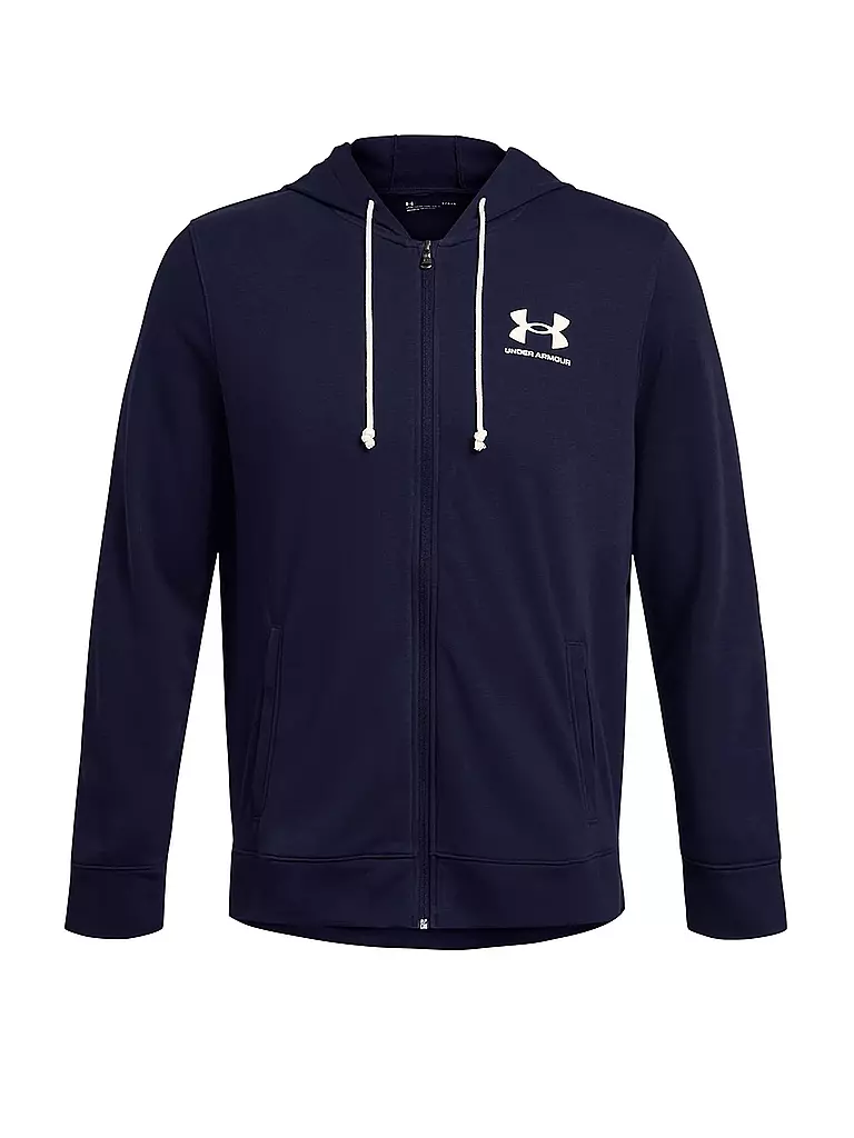 UNDER ARMOUR | Herren Kapuzenpullover UA Rival Terry | Blu scuro