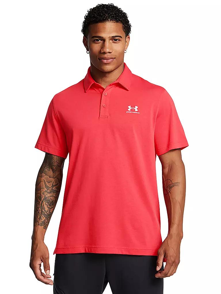 UNDER ARMOUR | Herren Polo UA Icon | Rosso