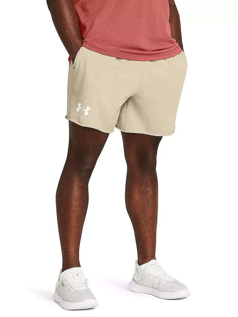 UNDER ARMOUR | Herren Short UA Rival French Terry | Cammello
