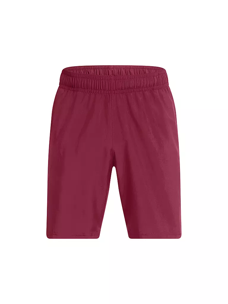 UNDER ARMOUR | Herren Short UA Woven Wordmark | Rosso scuro