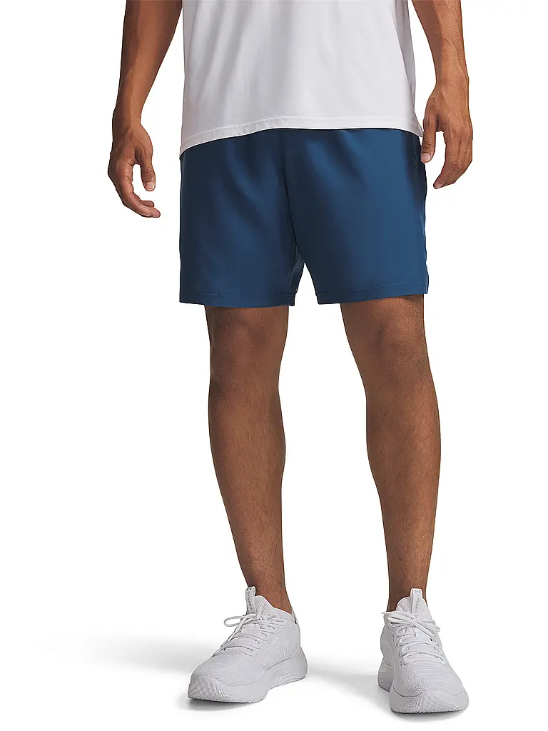 UNDER ARMOUR | Herren Short UA Woven Wordmark | Blu scuro