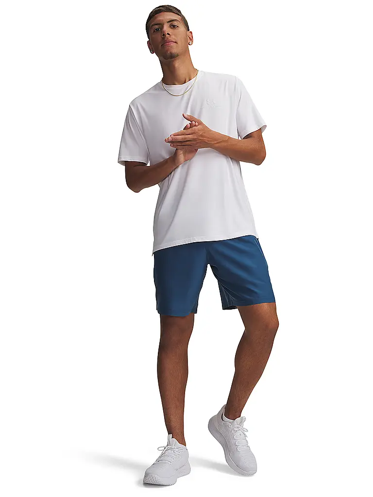 UNDER ARMOUR | Herren Short UA Woven Wordmark | Blu scuro