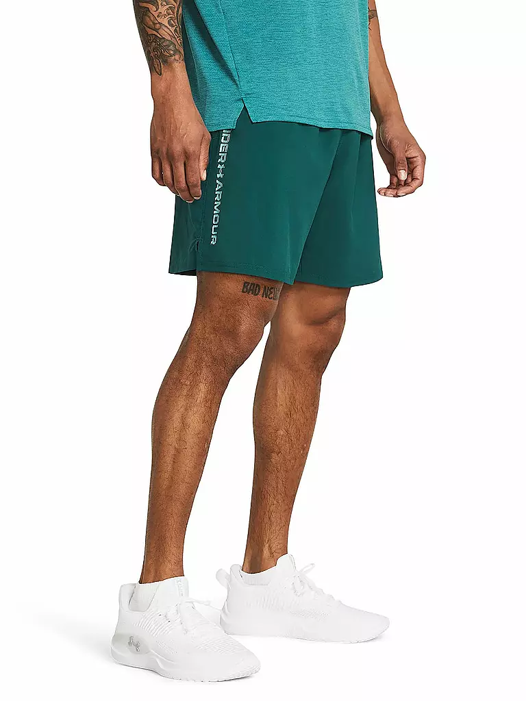 UNDER ARMOUR | Herren Short UA Woven Wordmark | Nero