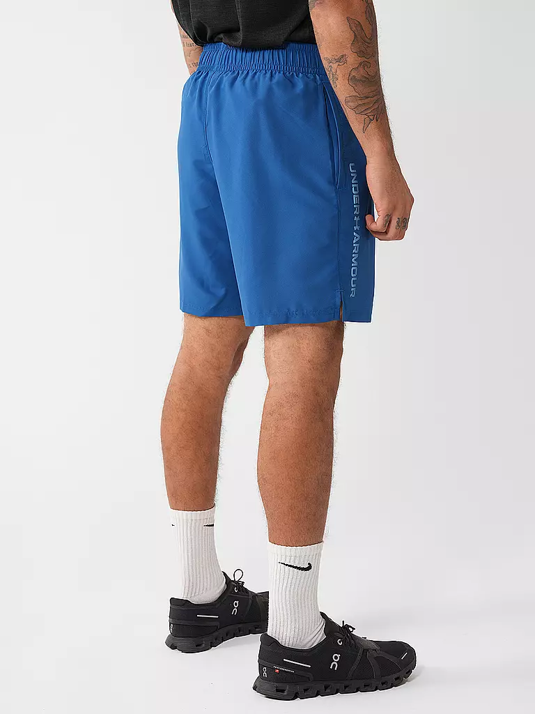 UNDER ARMOUR | Herren Short UA Woven Wordmark | Blu