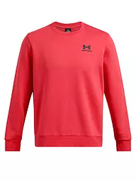 UNDER ARMOUR | Felpa da uomo UA Essential Fleece Crewneck | Rosso