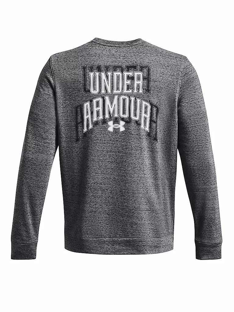 UNDER ARMOUR | Herren Sweater UA Rival Terry Graphic Crew | Grigio