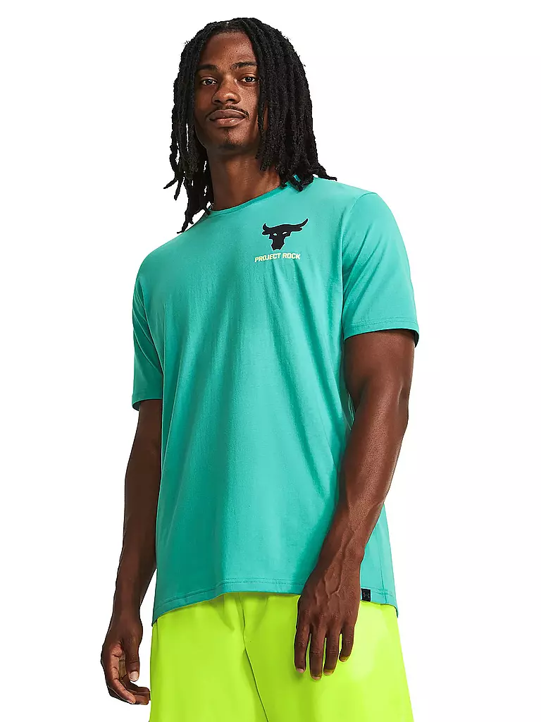 UNDER ARMOUR | Herren T-Shirt The Rock Brahma | Verde