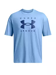 UNDER ARMOUR | Herren T-Shirt UA Heavyweight Branded | Blu chiaro