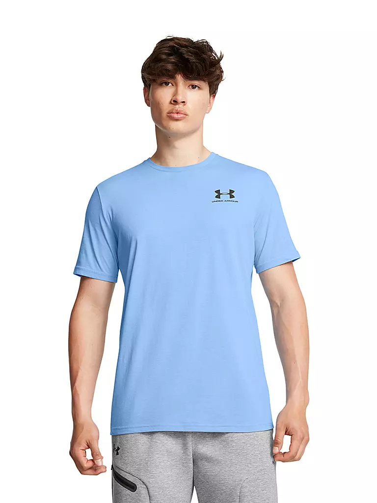 UNDER ARMOUR | Herren T-Shirt UA Sportstyle | Blu chiaro