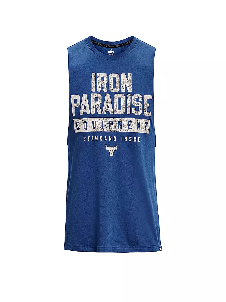 UNDER ARMOUR | Herren Tank Project Rock Ground | Blu