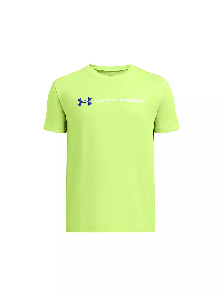 UNDER ARMOUR | Jungen T-Shirt UA mit Schriftzug-Logo  | Verde