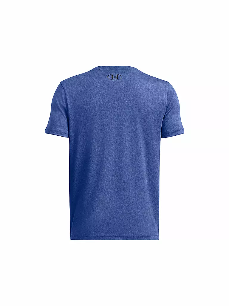 UNDER ARMOUR | Jungen T-Shirt UA mit Schriftzug-Logo  | Blu